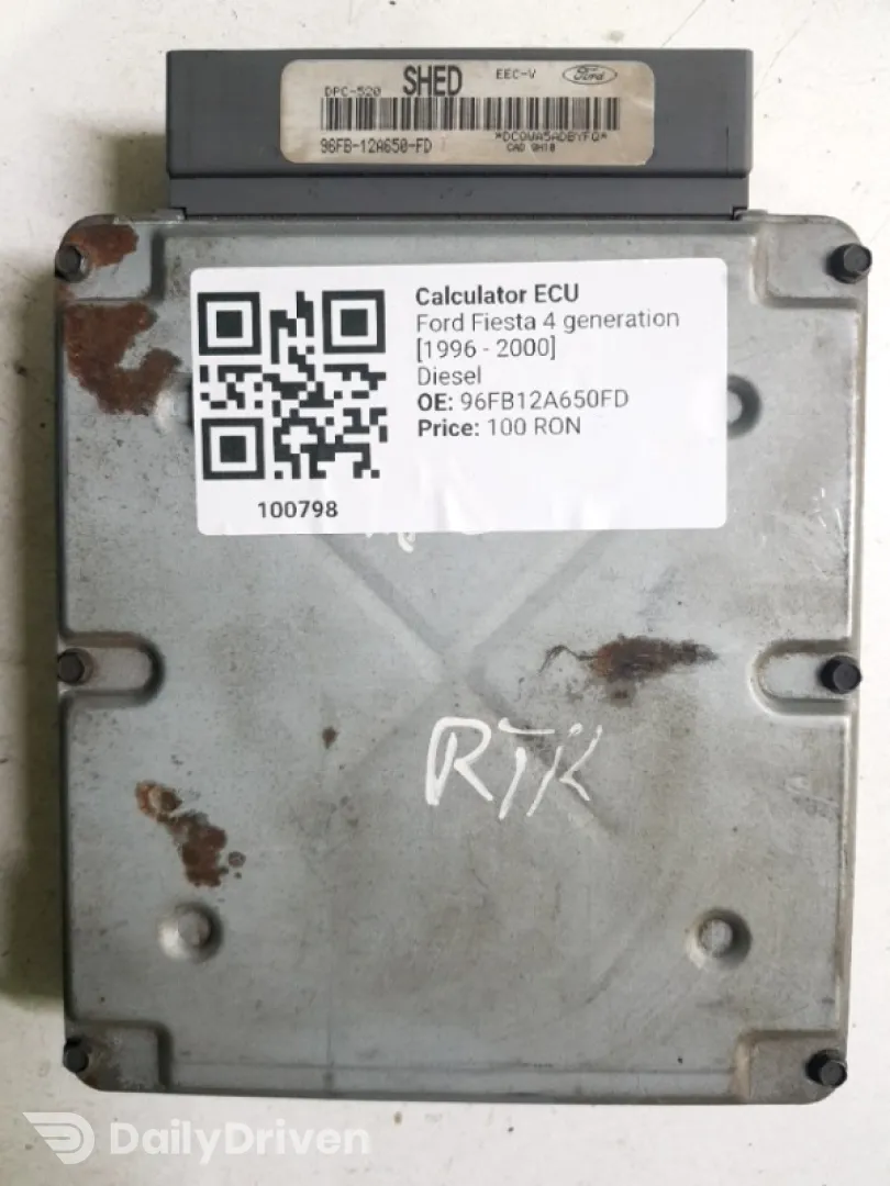 Calculator ECU - Ford Fiesta 4 generation [1996 - 2000] Hatchback 3-doors 1.8 D MT (59 hp)