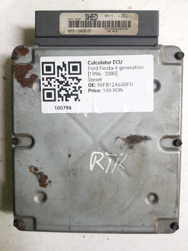 Calculator ECU - Ford Fiesta 4 generation [1996 - 2000] Hatchback 3-doors 1.8 D MT (59 hp)