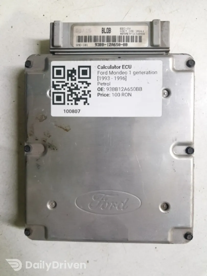 Calculator ECU - Ford Mondeo 1 generation [1993 - 1996] Sedan 1.8 MT (116 hp)
