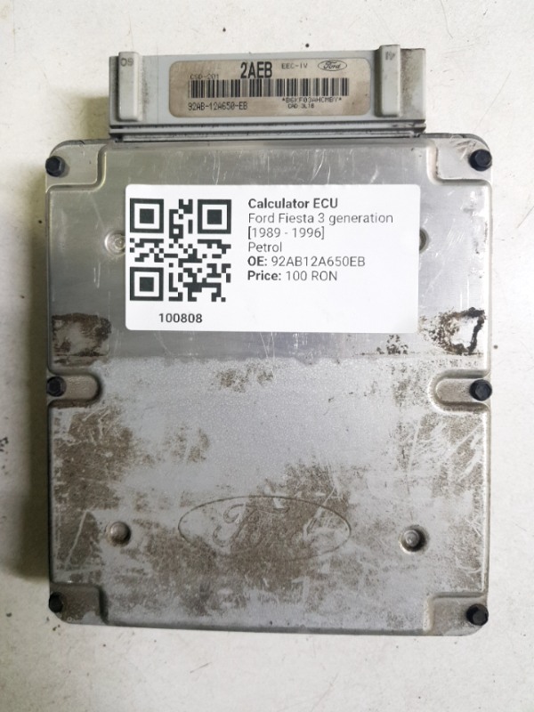 Calculator ECU - Ford Fiesta 3 generation [1989 - 1996] Hatchback 3-doors 1.3 MT (59 hp)