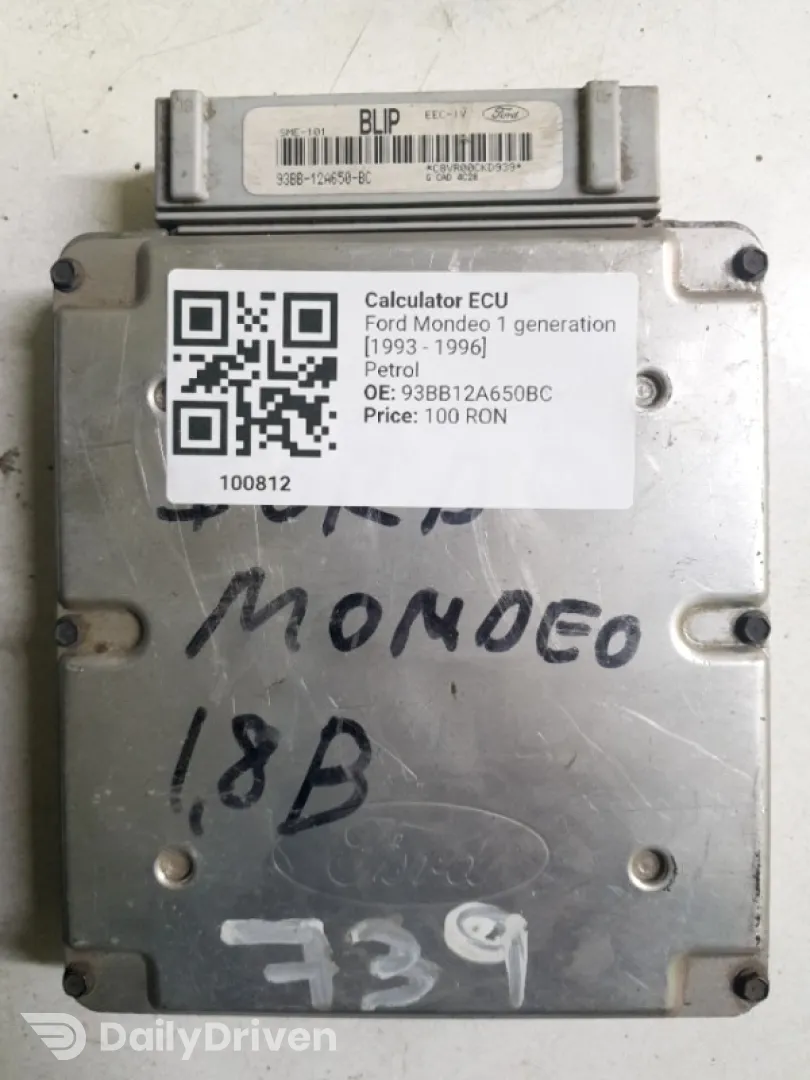Calculator ECU - Ford Mondeo 1 generation [1993 - 1996] Sedan 1.8 MT (116 hp)