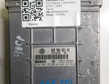 Calculator ECU - Ford Galaxy 1 generation [1995 - 2000] Minivan 5-doors 1.9 TDi MT (90 hp)