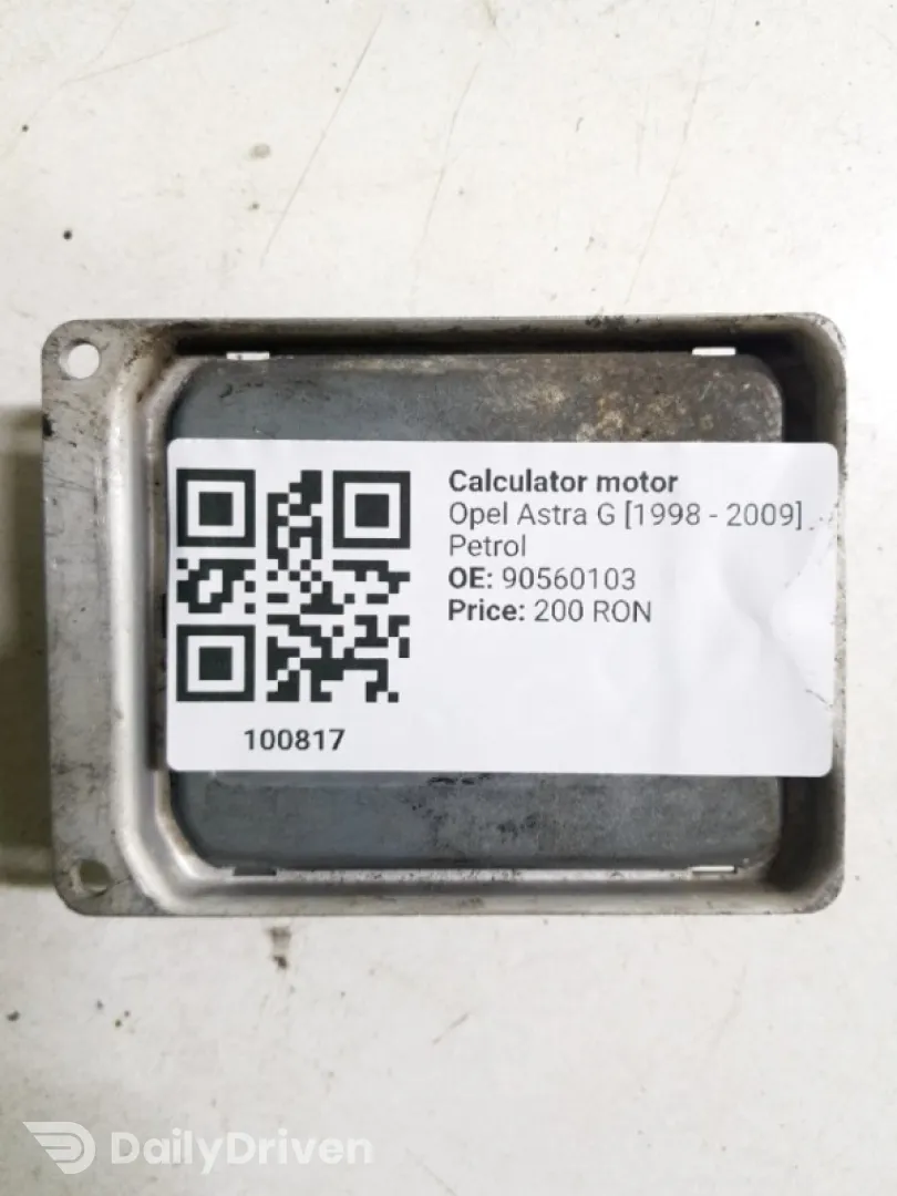 Calculator motor - Opel Astra G [1998 - 2009] Hatchback 3-doors 1.2 MT (75 hp)
