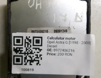 Calculator motor - Opel Astra G [1998 - 2009] Hatchback 3-doors 1.7 CDTi MT (80 hp)