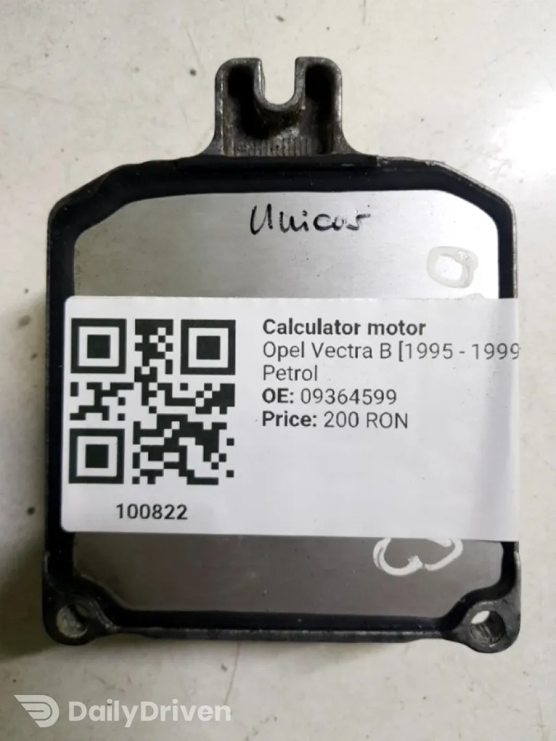Calculator motor - Opel Vectra B [1995 - 1999] Hatchback 1.6 MT (101 hp)