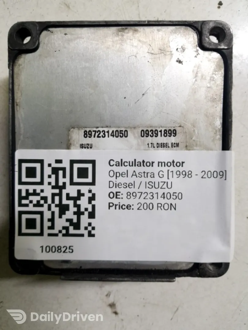 Calculator motor - Opel Astra G [1998 - 2009] Hatchback 3-doors 1.7 DTi MT (75 hp)