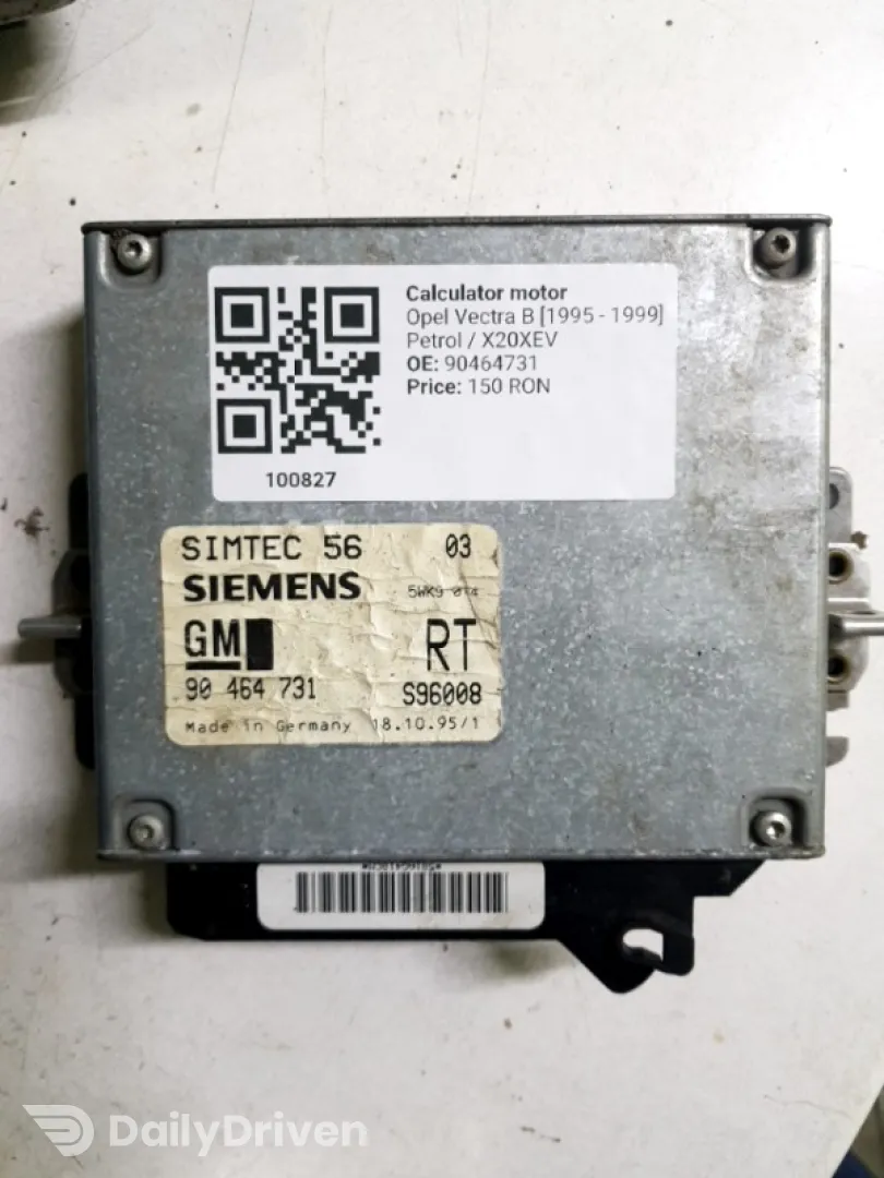Calculator motor - Opel Vectra B [1995 - 1999] Hatchback 2.0 MT (136 hp)