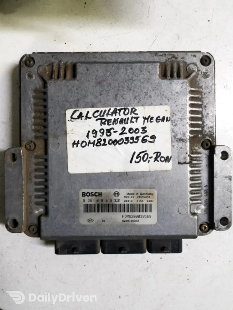 Calculator ECU - Renault Megane 1 generation [restyling] [1999 - 2003] Classic Sedan 1.9 dCi MT (102 hp)