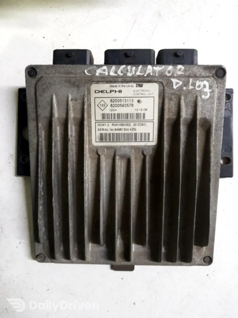 Calculator ECU - Dacia Logan 1 generation [2004 - 2008] Sedan 1.5 D MT (70 hp)