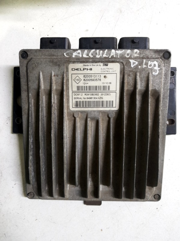 Calculator ECU - Dacia Logan 1 generation [2004 - 2008] Sedan 1.5 D MT (70 hp)