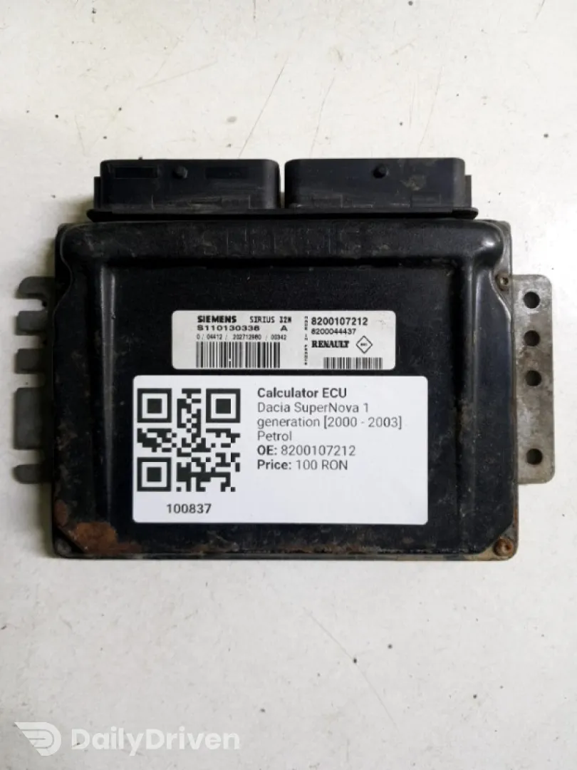 Calculator ECU - Dacia SuperNova 1 generation [2000 - 2003] liftback  1.4 MT (75 hp)