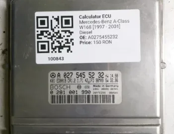 Calculator ECU - Mercedes-Benz A-Class W168 [1997 - 2001] Hatchback A 170 CDI MT (90 hp)