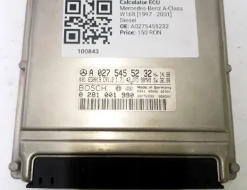 Calculator ECU - Mercedes-Benz A-Class W168 [1997 - 2001] Hatchback A 170 CDI MT (90 hp)