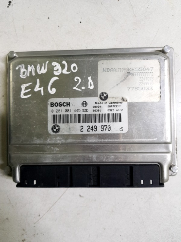 Calculator ECU - BMW 3 Series E46 [1997 - 2003] Sedan 4-doors 320d MT (136 hp)
