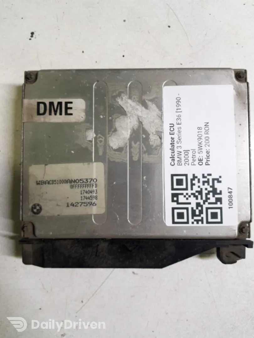 Calculator ECU - BMW 3 Series E36 [1990 - 2000] Sedan 320i MT (150 hp)