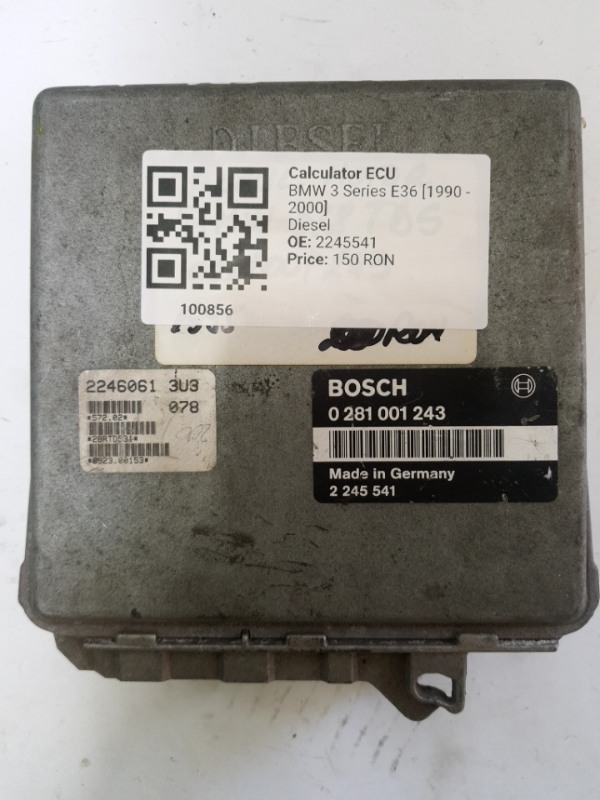 Calculator ECU - BMW 3 Series E36 [1990 - 2000] Sedan 318tds MT (90 hp)