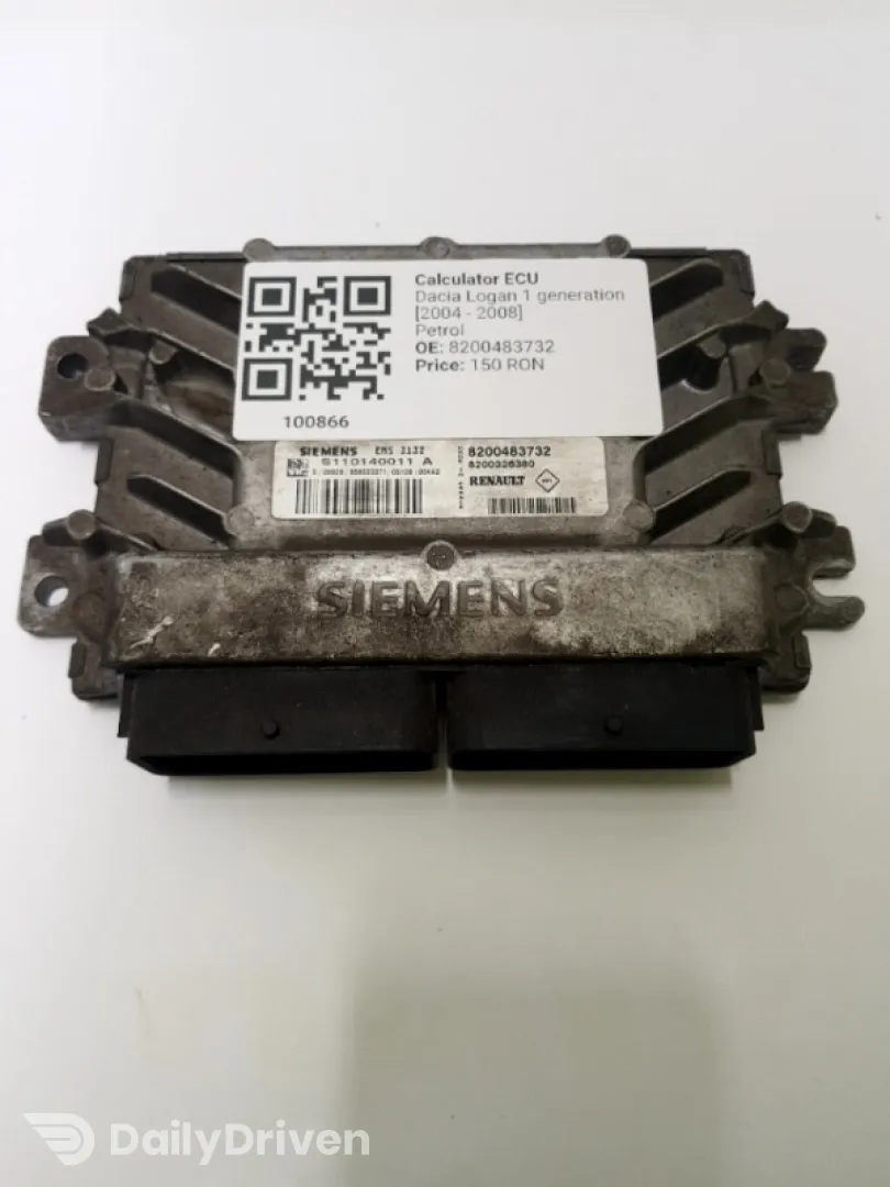 Calculator ECU - Dacia Logan 1 generation [2004 - 2008] Sedan 1.4 MT (75 hp)