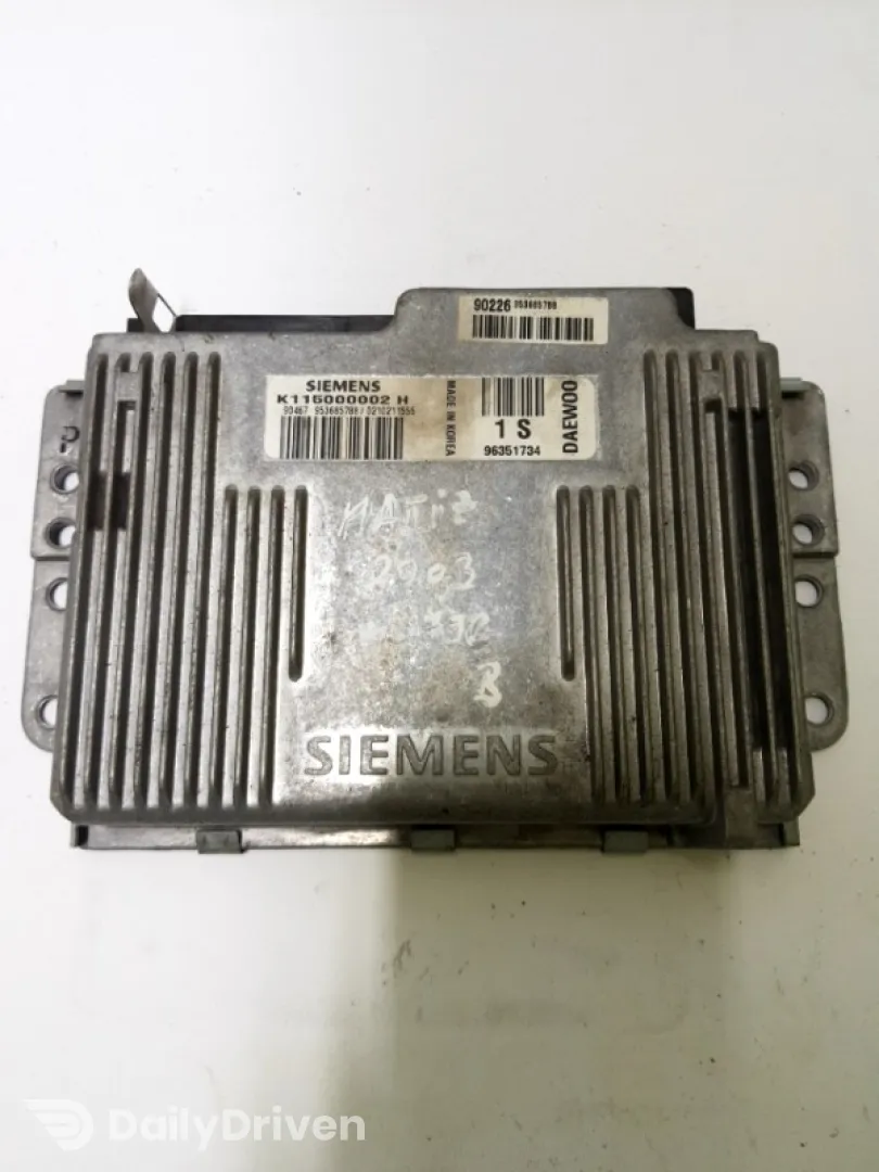 Calculator ECU - Daewoo Matiz 2 generation [2005 - 2009] Hatchback 5 doors 0.8 MT (52 hp)