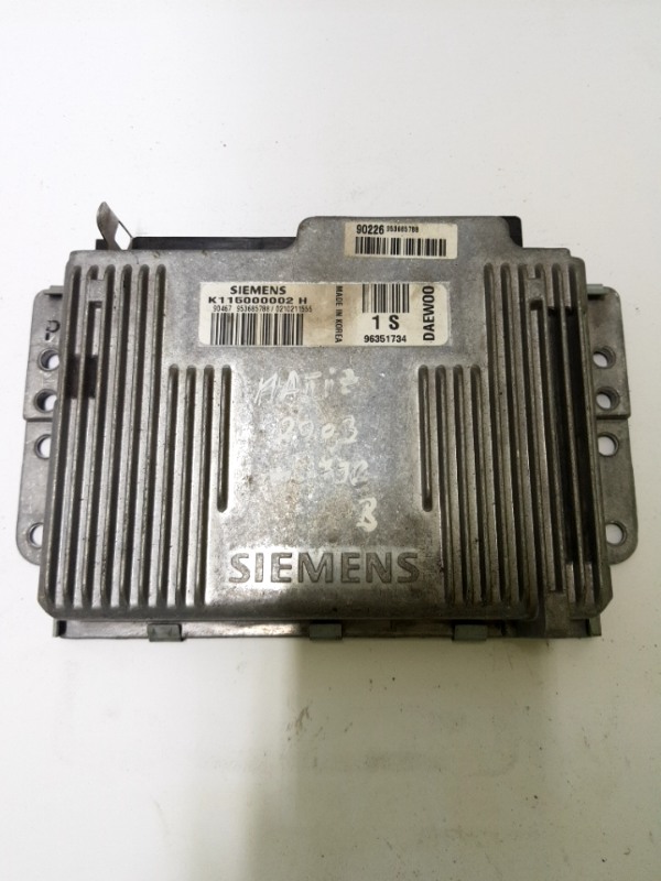 Calculator ECU - Daewoo Matiz 2 generation [2005 - 2009] Hatchback 5 doors 0.8 MT (52 hp)