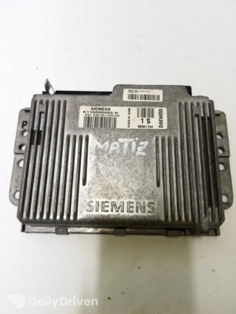Calculator ECU - Daewoo Matiz 2 generation [2005 - 2009] Hatchback 5 doors 0.8 MT (52 hp)