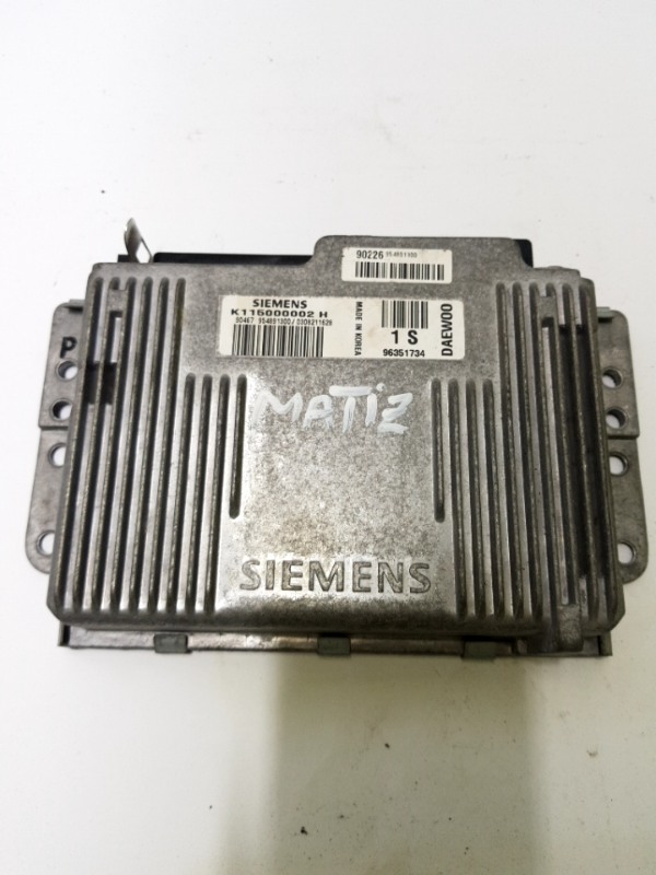 Calculator ECU - Daewoo Matiz 2 generation [2005 - 2009] Hatchback 5 doors 0.8 MT (52 hp)
