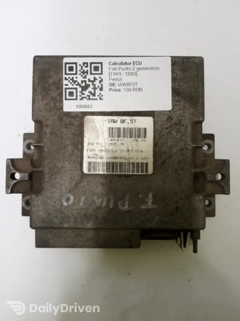 Calculator ECU - Fiat Punto 2 generation [1999 - 2003] Hatchback 3-doors 1.2 MT (60 hp)