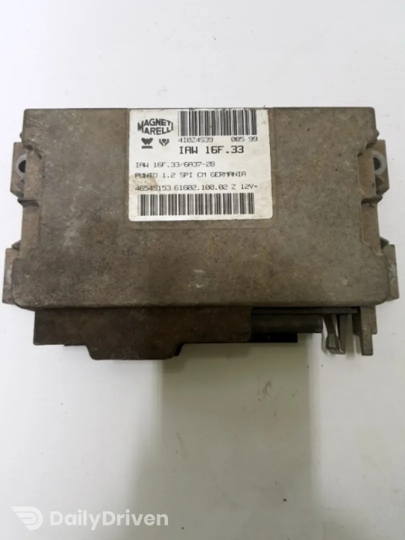 Calculator ECU - Fiat Punto 2 generation [1999 - 2003] Hatchback 3-doors 1.2 MT (60 hp)