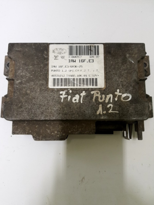 Calculator ECU - Fiat Punto 2 generation [1999 - 2003] Hatchback 3-doors 1.2 MT (60 hp)