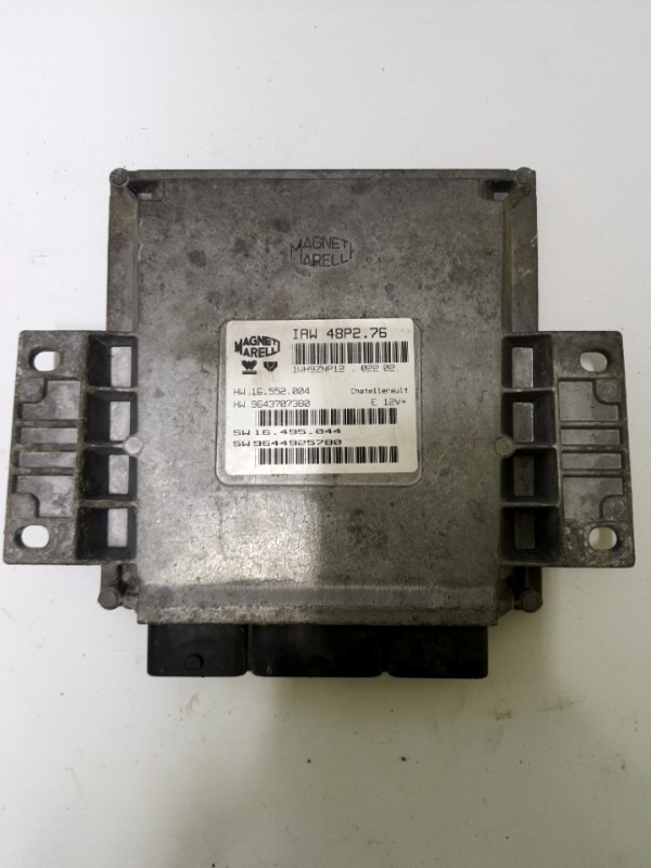 Calculator ECU - Peugeot 206 1 generation [1998 - 2003] Hatchback 3-doors 1.4 MT (75 hp)