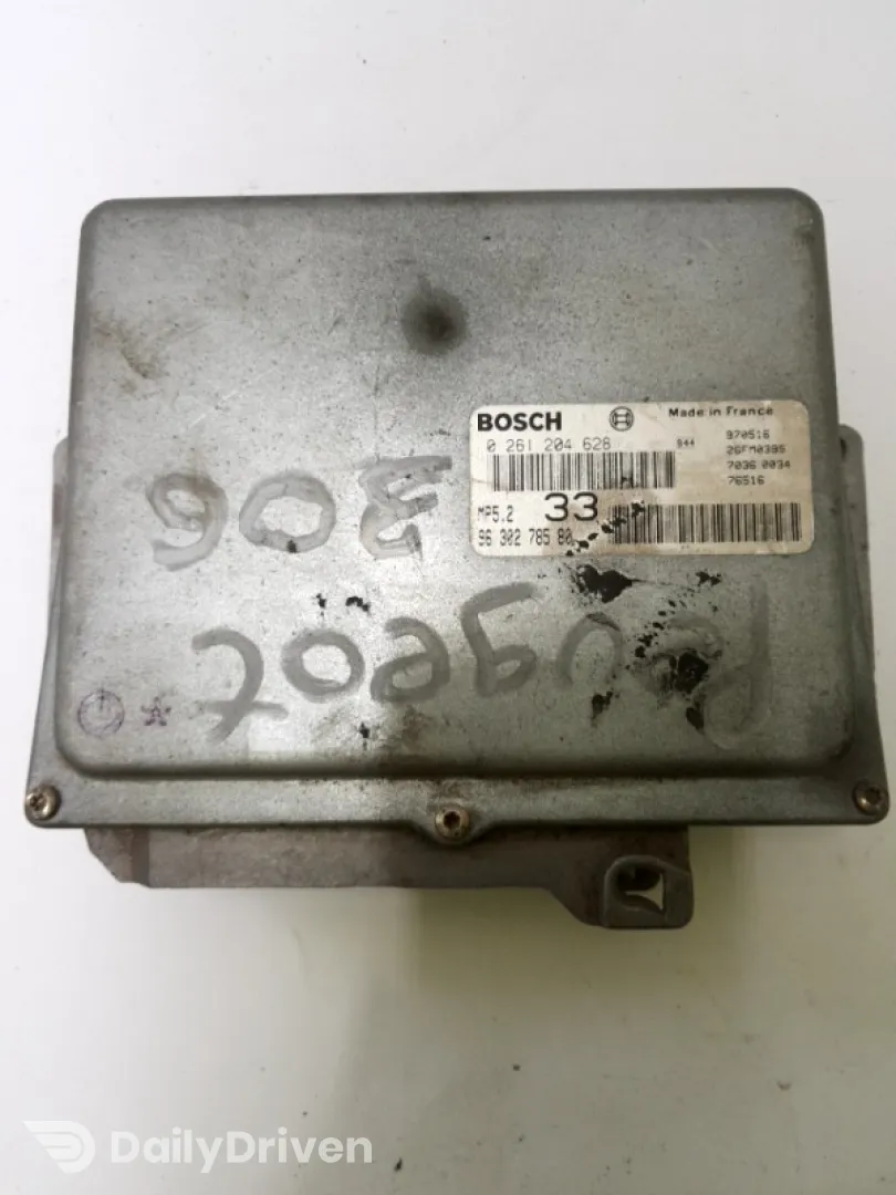 Calculator ECU - Peugeot 306 1 generation [restyling] [1997 - 2002] Hatchback 3-doors 1.6 MT (89 hp)