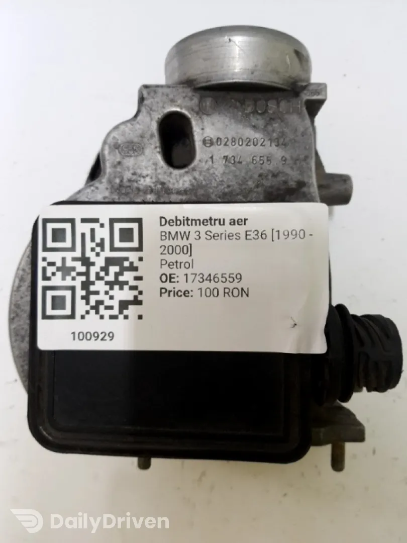 Debitmetru aer - BMW 3 Series E36 [1990 - 2000] Sedan 318i MT (116 hp)