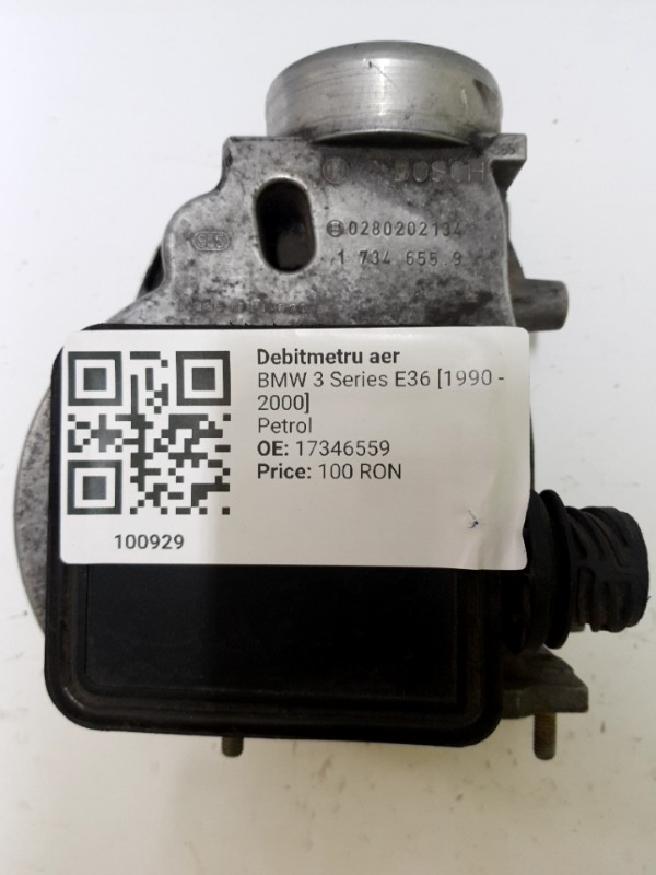 Debitmetru aer - BMW 3 Series E36 [1990 - 2000] Sedan 318i MT (116 hp)