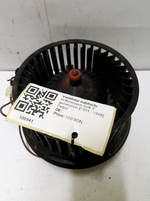 Ventilator habitaclu - Volkswagen Golf 3 generation [1991 - 1998] Hatchback 5-doors 1.6 MT (75 hp)