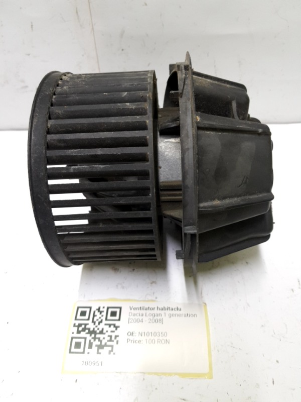 Ventilator habitaclu - Dacia Logan 1 generation [2004 - 2008] Sedan 1.4 MT (75 hp)
