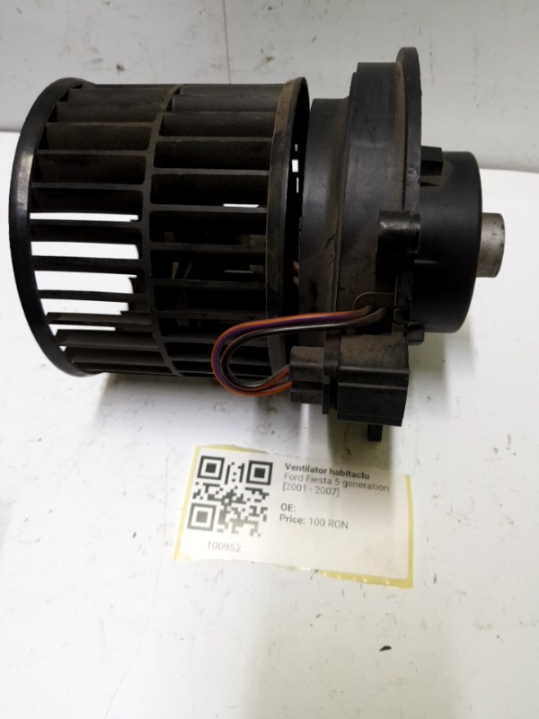 Ventilator habitaclu - Ford Fiesta 5 generation [2001 - 2007] Hatchback 5-doors 1.4 MT (80 hp)