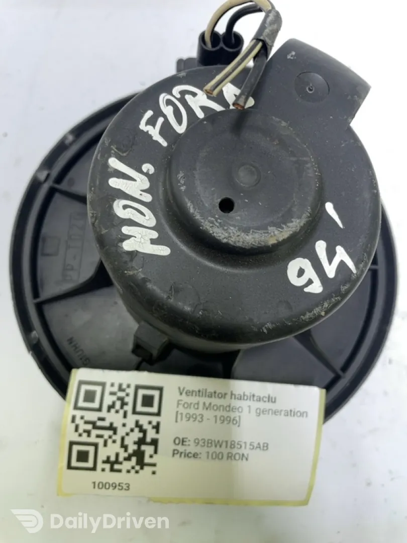 Ventilator habitaclu - Ford Mondeo 1 generation [1993 - 1996] Sedan 1.8 MT (116 hp)
