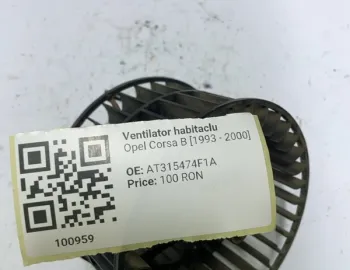 Ventilator habitaclu - Opel Corsa B [1993 - 2000] Hatchback 3-doors 1.2i MT (45 hp)