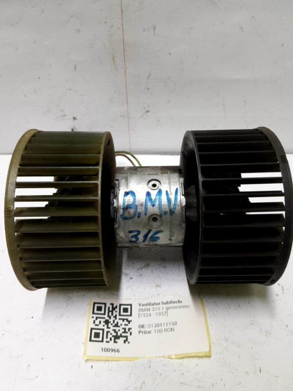Ventilator habitaclu - BMW 3 Series E36 [1990 - 2000] Sedan 316i MT (100 hp)
