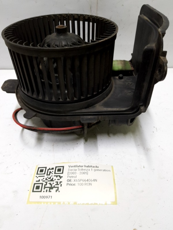 Ventilator habitaclu - Dacia Solenza 1 generation [2003 - 2005] liftback  1.4 MT (75 hp)