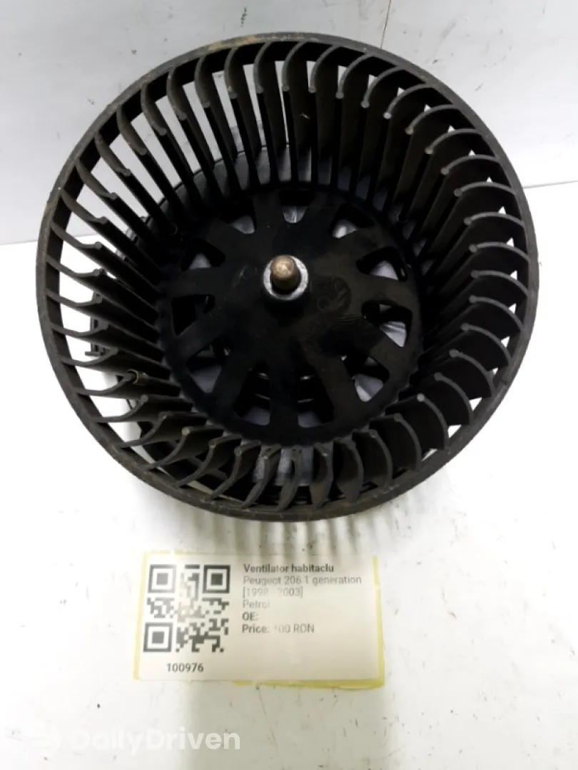 Ventilator habitaclu - Peugeot 206 1 generation [1998 - 2003] Hatchback 5-doors 1.6 MT (110 hp)