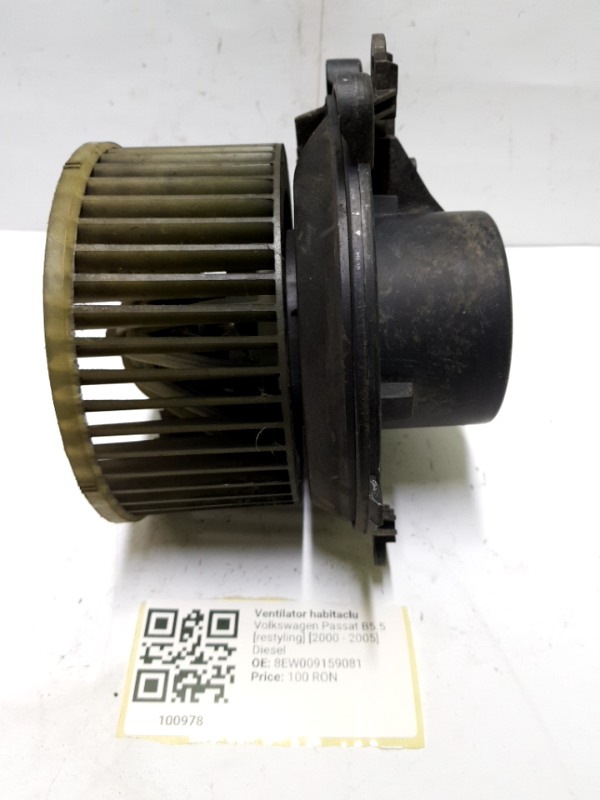 Ventilator habitaclu - Volkswagen Passat B5.5 [restyling] [2000 - 2005]