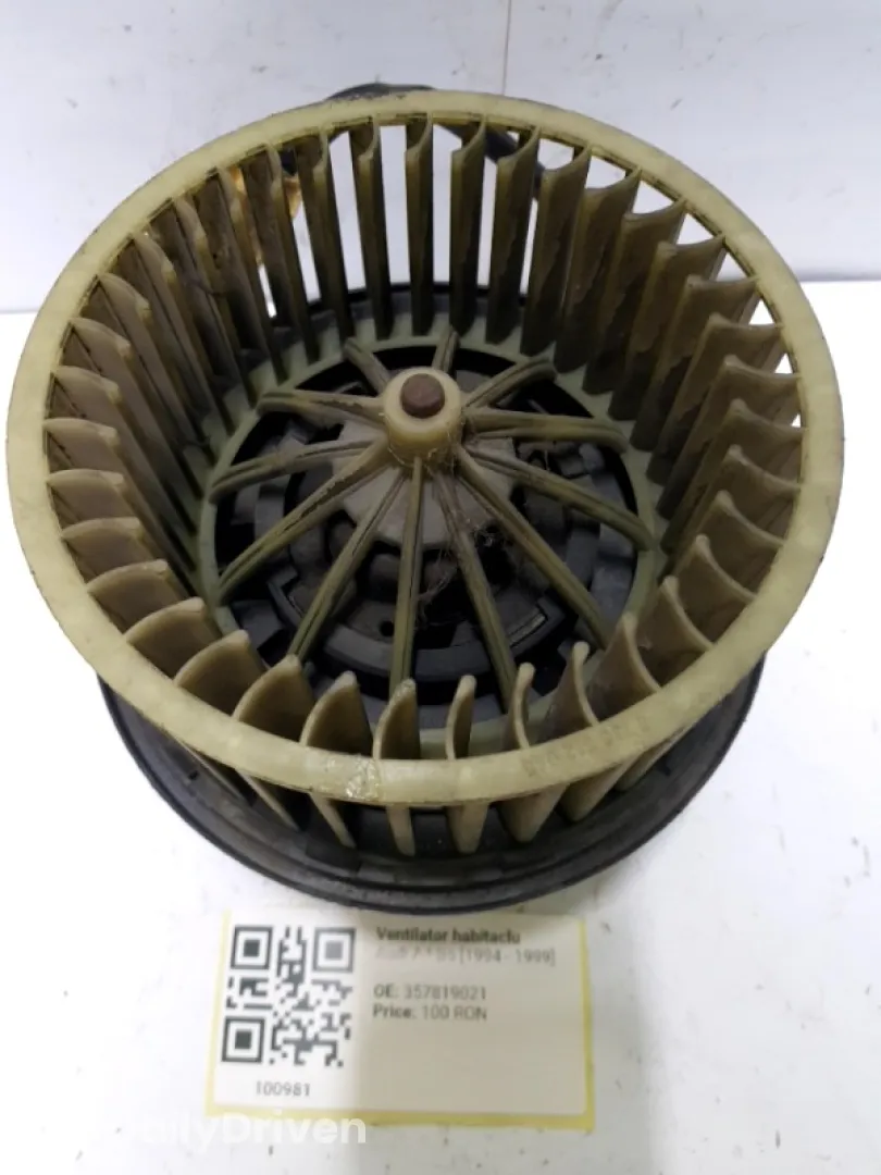 Ventilator habitaclu - Audi A4 B5 [1994 - 1999] Sedan 1.6 MT (101 hp)