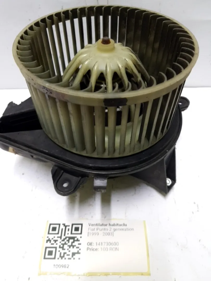 Ventilator habitaclu - Fiat Punto 2 generation [1999 - 2003] Hatchback 3-doors 1.2 MT (60 hp)