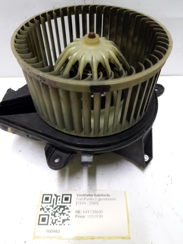 Ventilator habitaclu - Fiat Punto 2 generation [1999 - 2003] Hatchback 3-doors 1.2 MT (60 hp)