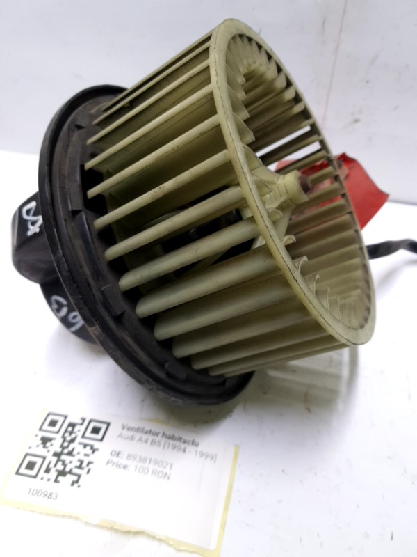 Ventilator habitaclu - Audi A4 B5 [1994 - 1999] Sedan 1.6 MT (101 hp)