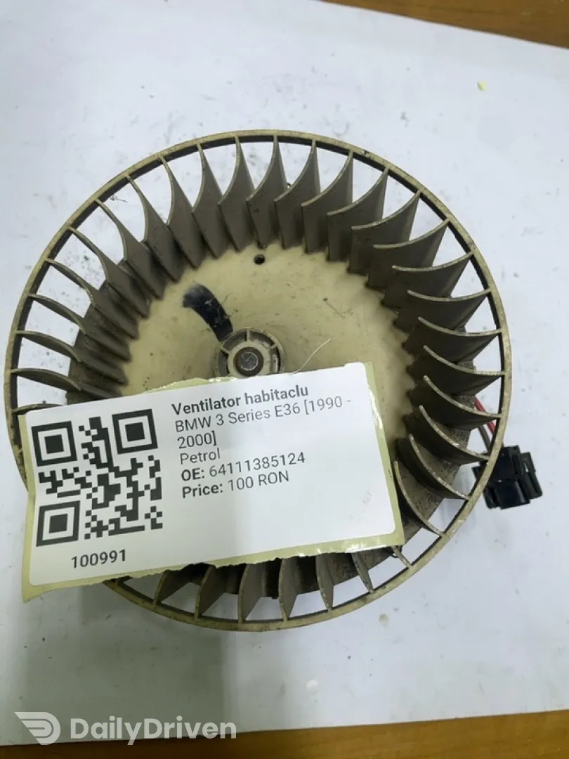 Ventilator habitaclu - BMW 3 Series E36 [1990 - 2000] Sedan 325i MT (192 hp)