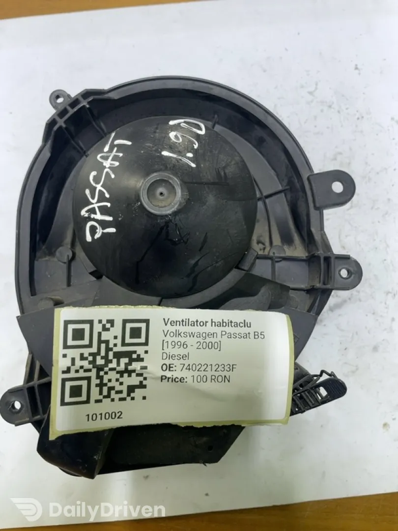 Ventilator habitaclu - Volkswagen Passat B5 [1996 - 2000] Sedan 4-doors 1.9 TDI MT (115 hp)