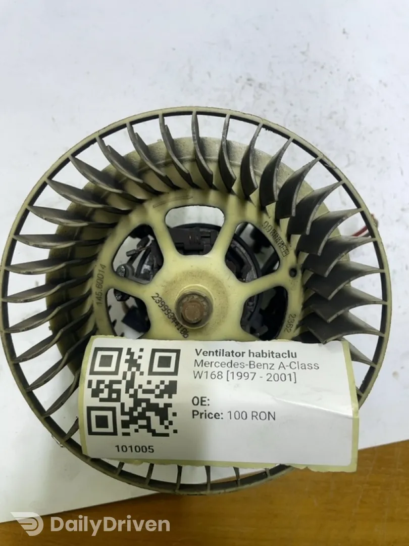 Ventilator habitaclu - Mercedes-Benz A-Class W168 [1997 - 2001] Hatchback 5-doors 1.4 MT (82 hp)