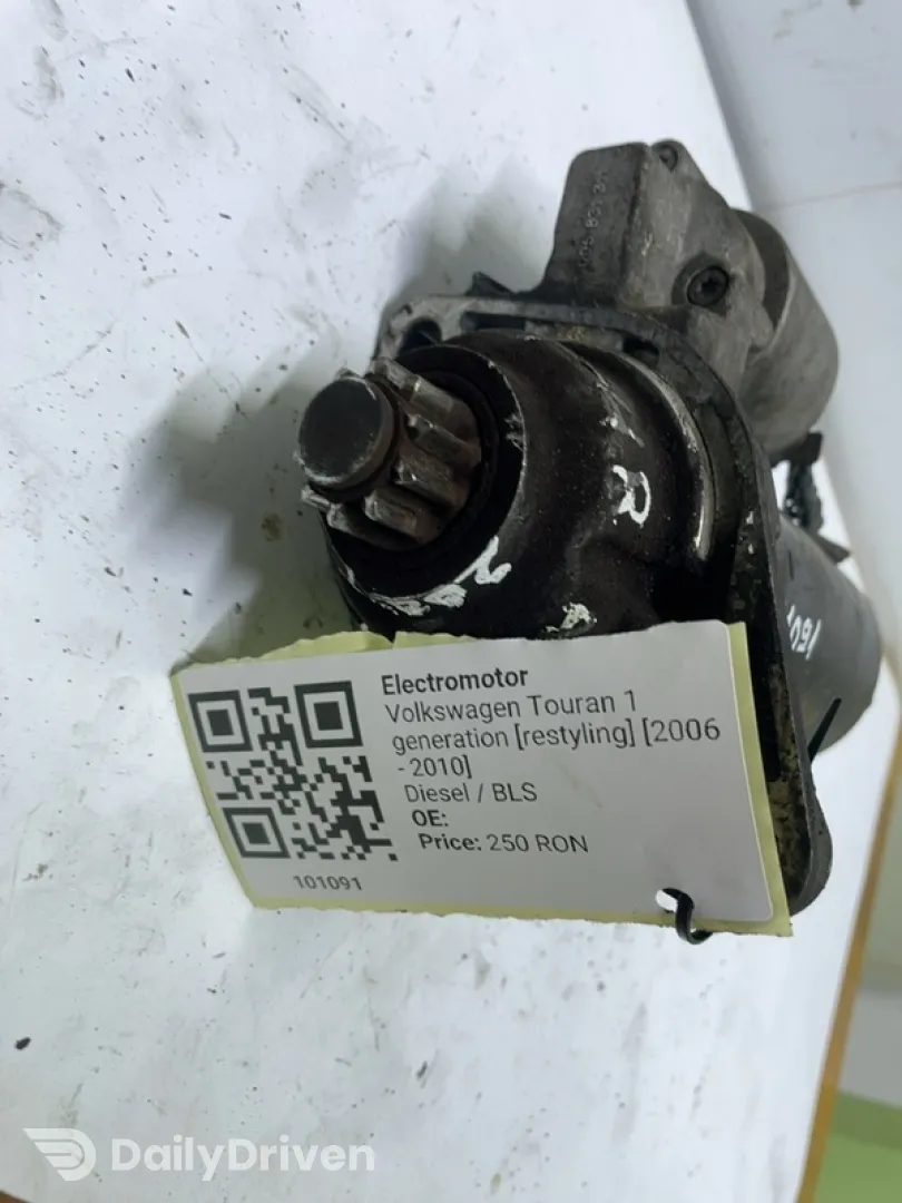 Electromotor - Volkswagen Touran 1 generation [restyling] [2006 - 2010]  1.9 TDI MT (105 hp)