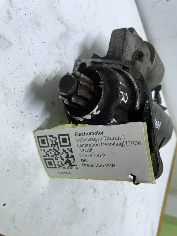 Electromotor - Volkswagen Touran 1 generation [restyling] [2006 - 2010]  1.9 TDI MT (105 hp)